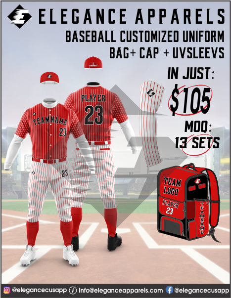 Single Uniform Baseball Team Package – Elegance Custom Apparels