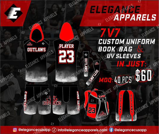 7v7 Uniforms & Bag Team Package Outlaws