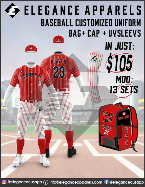 Single Uniform Baseball Team Package