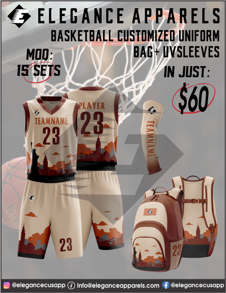 Single Uniform Basketball Team Package