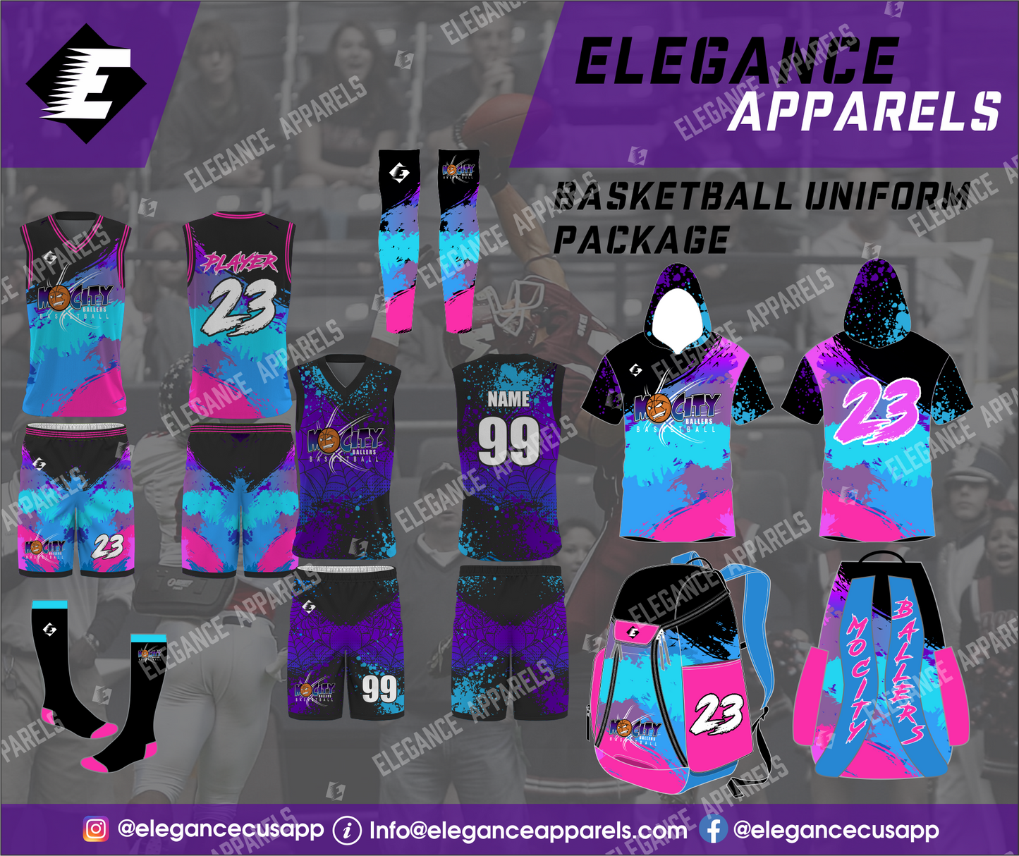 MO City Basketball Team Package
