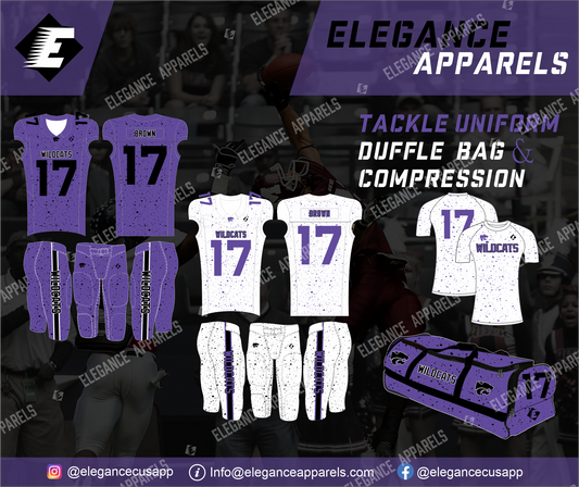 Wildcats Home & Away Tackle Uniform Team Package